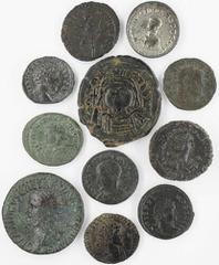 Ancients - Roman Bronze A Selection of Roman and Byzantine Bronze and Silver (11): Roman Empire, Caligula, (AD37-41), AE As, c.37-38, Bare Head of Germanicus left, GERMANICVS CAESAR TI AVGVST F DIVI A