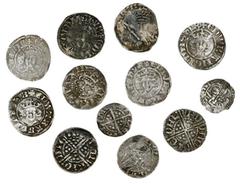 English Hammered Coins Group of Medieval Silver (12) | Henry II (1154-1189), 'Tealby' Penny, Class A, c. 1158-1163, Rogier, rev. ROGIER ON [...], 1.27g (North 952/1; Spink 1337), light lustre, fine; H