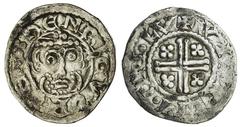 THE ISLADULCIE COLLECTION OF MEDIEVAL SILVER COINS John 'Lacklands' (1199-1216), 'Short Cross' Penny, Class 4c, c. 1204, London, Willelm, + hENRICVS R | EX, cruder crowned bust facing, holding trefoil