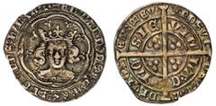 THE ISLADULCIE COLLECTION OF MEDIEVAL SILVER COINS Edward III (1327-1377), Treaty Period, Groat, 1361-1369, Calais, annulet colon stops, crowned bust facing, annulet on breast, rev. VILLA • CALESIE, d