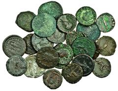 Ancient Coins Roman, 3rd century Antoniniani (18), various, including Gallienus, Salonina, Claudius II, Probus, among others, fine to very fine, billon Tetradrachms (6), Probus (4), Diocletian, and Ma