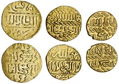 Islamic Coins Burji Mamluk, al-Nasir Faraj (second reign 1406-12), AV Bunduqi / Ducat, 3.35g, al-Qahira, AH810, al-Ashraf Aynal (1456-61), AV Ashrafi, 3.24g, mint and date off flan, al-Ashraf Qa'itbay