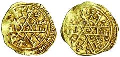 Islamic Coins (x) Fatimid, al-Mustansir, AV Dinar, 4.12g, Dimashq, date off flan, Quarter-Dinar, 0.94g, (Siqilliyah), AH447, stellate type (Nicol type I1, 1801; A.719.2, 722), good fine (2).
