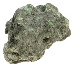 Ancient Coins Uncertain Central Italy (6th to 4th centuries BC), Æ Aes rude lump, 175.65g, 55mm, as cast, earthy green-brown patina.