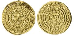 Islamic Coins Crusader, Jerusalem (c.1150-87), gold Bezant, 3.74g, imitating a Fatimid dinar of al-'Amir, with legible Arabic mint name and date, \Misr\\, \"AH510\" (Malloy 9a; A.720), extremely fine.