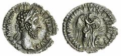 Ancients - Roman Silver (x) Commodus (177-192), AR Denarius, 3.05g, 6h, Rome, struck AD 183-184, M COMMODVS AN-TON AVG PIVS, laureate head right, rev. P M TR P VIIII IMP VI COS IIII P P, Victory stand