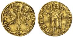 THE HISTORICALLY IMPORTANT 'BUCHAN' ROYAL VISIT GOLD MEDAL (x) Luxembourg, Wenceslaus I (1354-1383), Goldgulden or Florin d'Or, W WENCES | L | DVX P W, fleur-de-lys, rev. S IOHA | NNES S, St John the 