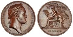World Commemorative Medals France, First Empire, Napoléon I (1804-1814) | Set of AE Medals Commemorating William III, King of Prussia and Alexander I, Emperor of Russia's Visit to Paris Mint (12), 181