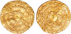 ISLAMIC COINS Fatimid, al-Mustansir Abu Tamim Ma'add, gold dinar, AH 447 (1055-1056), Misr, 3 concentric circular legends both sides, wt. 4.14gms (A.719A), good very fine