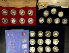 BRITISH OUTPOSTS: QUEEN MOTHER World Issues relating to Queen Elizabeth II and the Queen Mother (3): set assembled by the Royal Mint to commemorate the 80th Birthday of the Queen mother, comprised of 